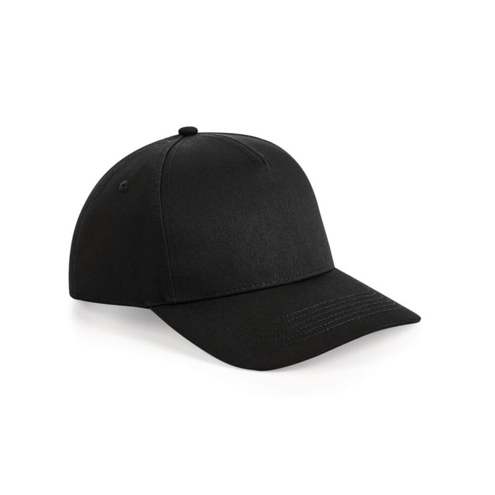 Beechfield Urbanwear 5 Panel  Cap / Black